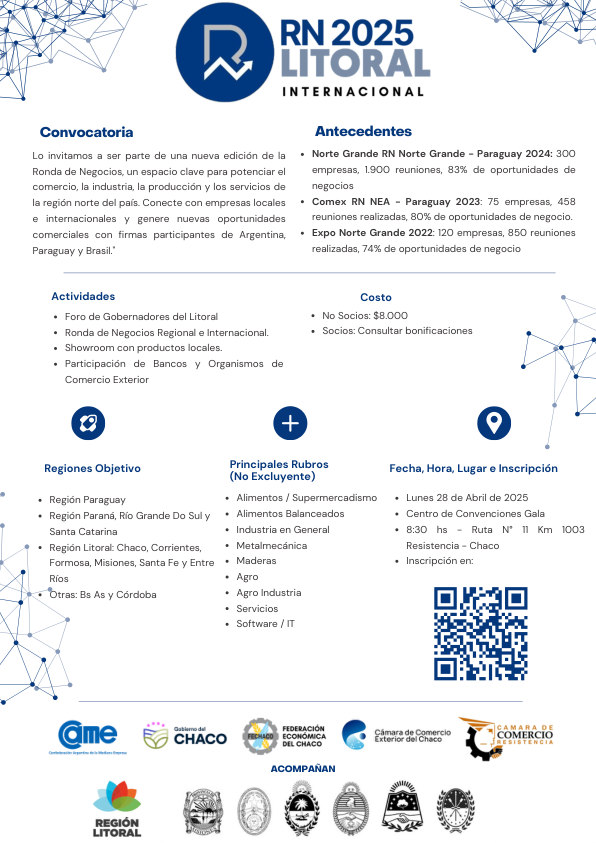Material institucional Litoral 2025